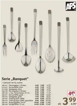 Selgros APS Serie ,,Banquet" Angebot