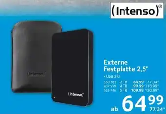 Selgros Intenso Externe Festplatte 2,5" Angebot