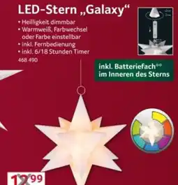 Selgros LED-Stern ,,Galaxy" Angebot