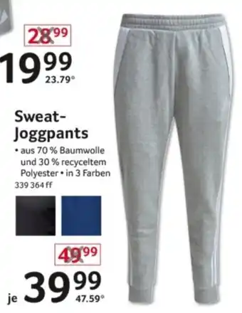 Selgros adidas Sweat- Joggpants Angebot