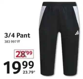 Selgros adidas 3/4 Pant Angebot
