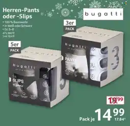 Selgros bugatti Herren-Pants oder -Slips Angebot