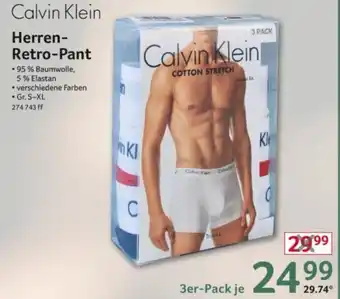 Selgros Calvin Klein Herren- Retro-Pant Angebot