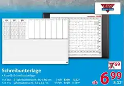Selgros GÜSS Schreibunterlage Angebot