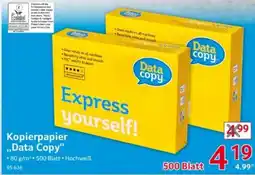 Selgros Kopierpapier ,,Data Copy" Angebot