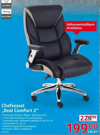 Selgros Chefsessel ,,Real Comfort 2" Angebot