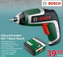 Selgros BOSCH Akkuschrauber IXO 7 Basic Bosch Angebot