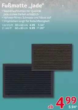 Selgros ASTRA Fußmatte,,Jade" Angebot