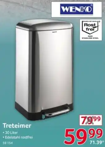 Selgros WENKO Treteimer Angebot