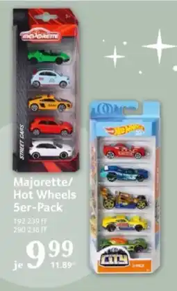 Selgros Majorette/ Hot Wheels 5er-Pack Angebot