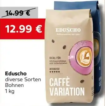VELTA Free Shop Eduscho Bohnen Angebot
