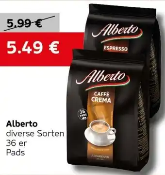 VELTA Free Shop Alberto 36 er Pads Angebot
