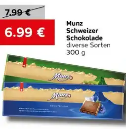 VELTA Free Shop Munz Schweizer Schokolade Angebot