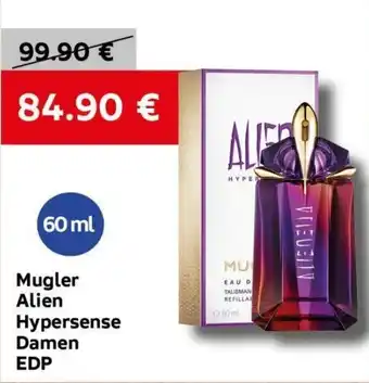 VELTA Free Shop Mugler Alien Hypersense Damen EDP Angebot