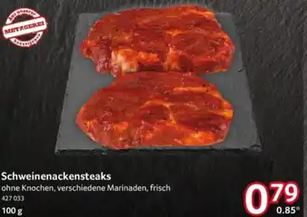 Selgros Schweinenackensteaks Angebot