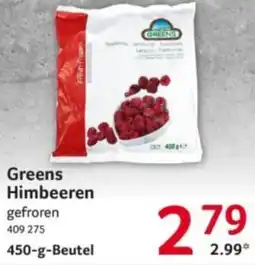 Selgros Greens Himbeeren Angebot