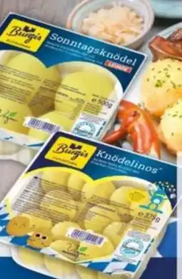 Selgros Burgis Frische Sonntags- knödel oder Knödelinos Angebot