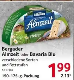 Selgros Bergader Almzeit oder Bavaria Blu Angebot