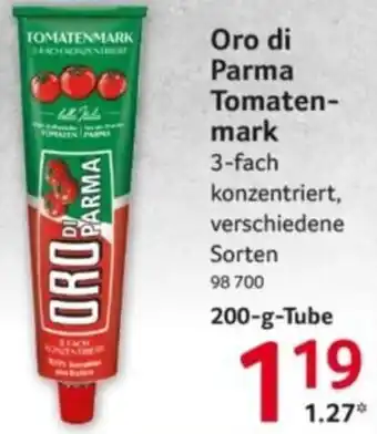 Selgros Oro di Parma Tomatenmark Angebot