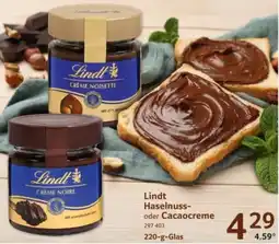 Selgros Lindt Haselnuss- oder Cacaocreme Angebot