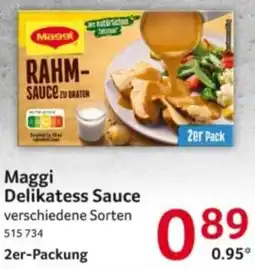 Selgros Maggi Delikatess Sauce Angebot
