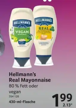 Selgros Hellmann's Real Mayonnaise Angebot