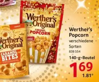 Selgros Werther's Popcorn Angebot