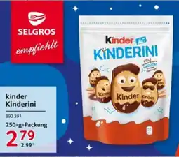 Selgros kinder Kinderini Angebot