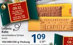 Selgros Leibniz Keks Angebot