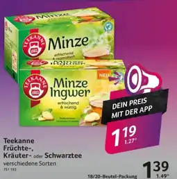 Selgros Teekanne Früchte-, Kräuter- oder Schwarztee Angebot