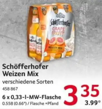 Selgros Schöfferhofer Weizen Mix Angebot