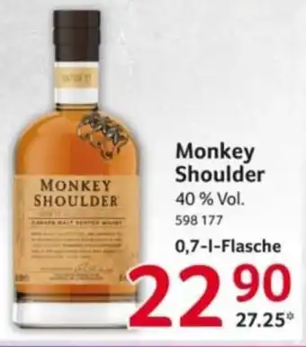 Selgros Monkey Shoulder Angebot