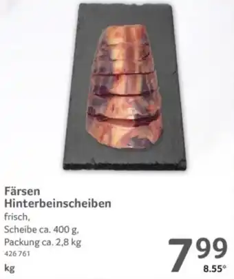 Selgros Färsen Hinterbeinscheiben Angebot