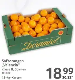 Selgros Saftorangen „Valencia" Angebot