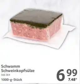 Selgros Schwamm Schweinkopfsülze Angebot