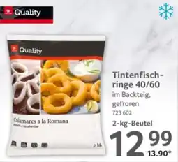 Selgros Tintenfisch- ringe 40/60 Angebot