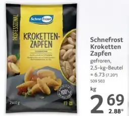 Selgros Schnefrost Kroketten Zapfen Angebot