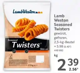 Selgros Lamb Weston Seasoned Twisters Angebot