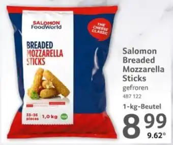 Selgros Salomon Breaded Mozzarella Sticks Angebot