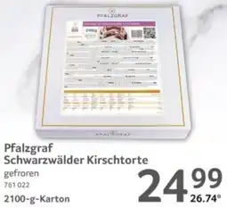 Selgros Pfalzgraf Schwarzwälder Kirschtorte Angebot
