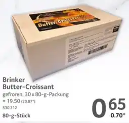 Selgros Brinker Butter-Croissant Angebot