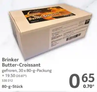 Selgros Brinker Butter-Croissant Angebot