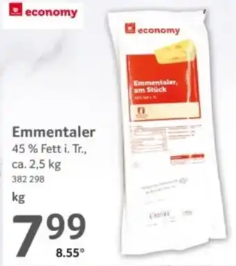 Selgros economy Emmentaler Angebot