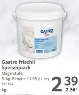 Selgros Gastro frischli Speisequark Angebot