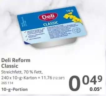 Selgros Deli Reform Classic Angebot
