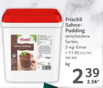 Selgros Frischli Sahne- Pudding Angebot