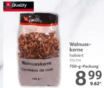 Selgros Walnusskerne Angebot