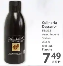Selgros Culinaria Dessert- sauce Angebot