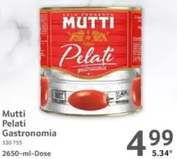 Selgros Mutti Pelati Gastronomia Angebot