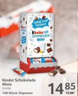 Selgros Kinder Schokolade Minis Angebot